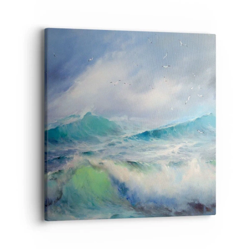 Quadro su tela - Stampe su Tela - Il turbine ululò di trionfo... - 40x40 cm