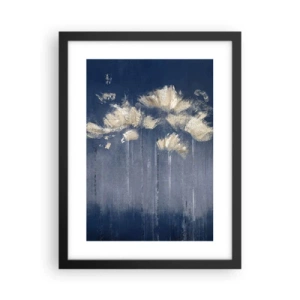Poster in cornice nera - Come petali al vento - 30x40 cm