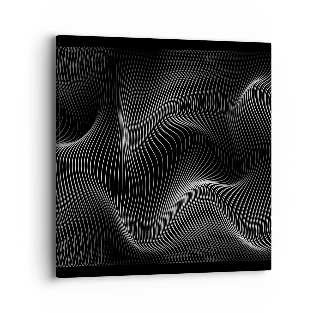 Quadro su tela - Stampe su Tela - La danza della luce nello spazio - 40x40 cm