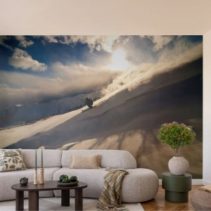 Fotomurali Premium Canvas - Sfida dei monti accettata - Sport e hobby, Montagne, Alpi - 200x140 cm