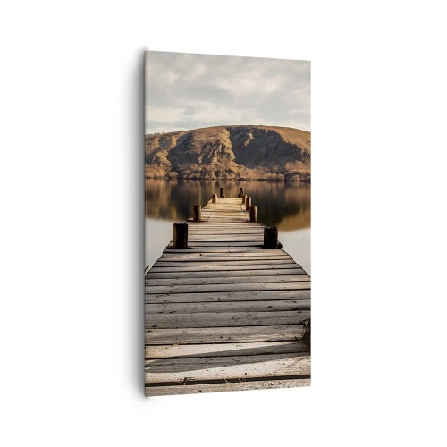 Quadro su tela - Stampe su Tela - Paesaggio nel silenzio - 65x120 cm