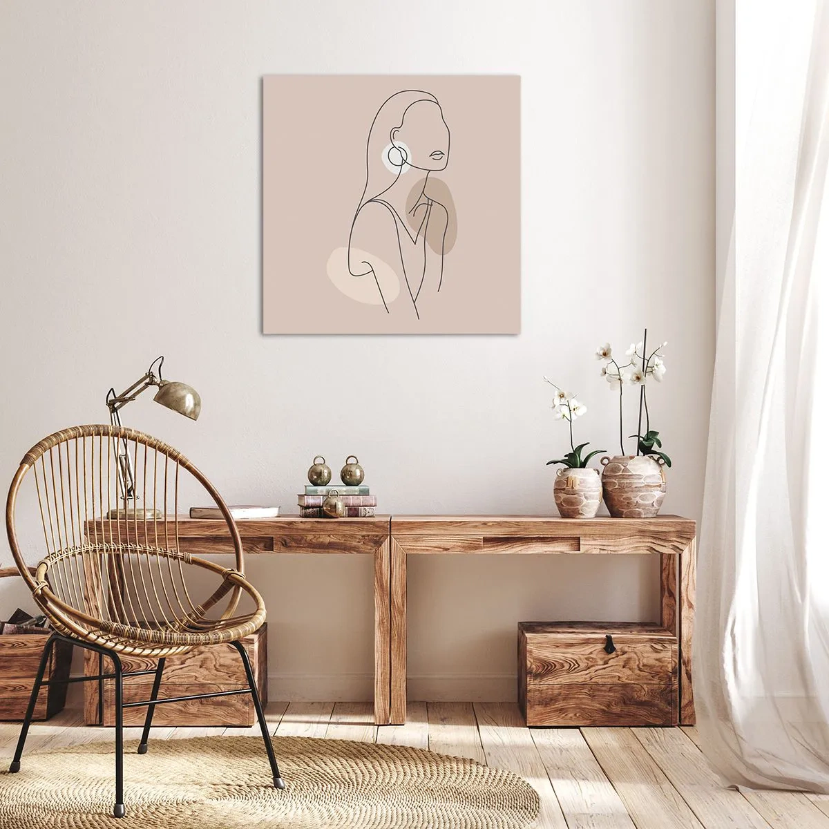 Quadro su tela - Stampe su Tela - Icona di giovinezza - 70x70 cm