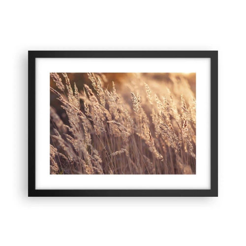Poster in cornice nera - Pronti a salutare l'autunno - 40x30 cm