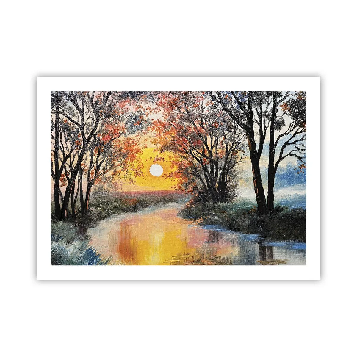 Poster - Atmosfera autunnale - 70x50 cm