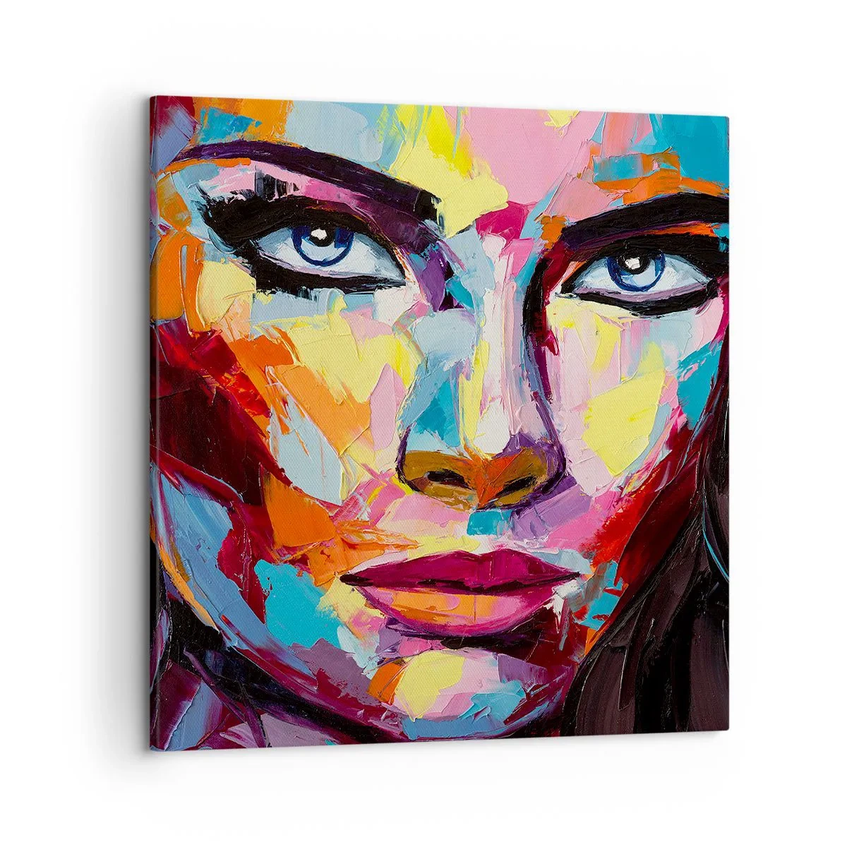 Quadro su tela - Stampe su Tela - Anche l'anima è colorata - 50x50 cm