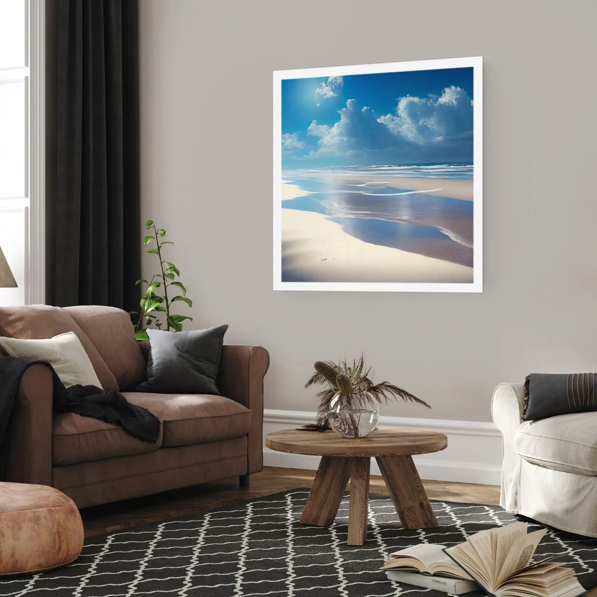 Poster - Vacanze in paradiso - 30x30 cm