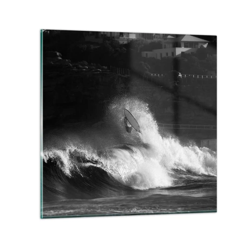 Quadro su vetro - Sfida accettata! - 30x30 cm