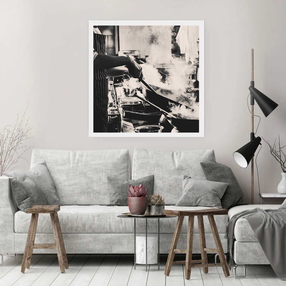 Poster - L'alchimia dei sapori - 50x50 cm