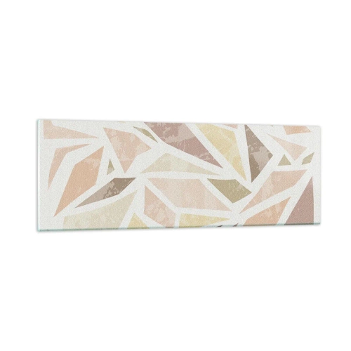 Quadro su vetro - Composizione da vetrata - 90x30 cm