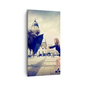 Quadro su tela - Stampe su Tela - C'è un vento tale... - 55x100 cm