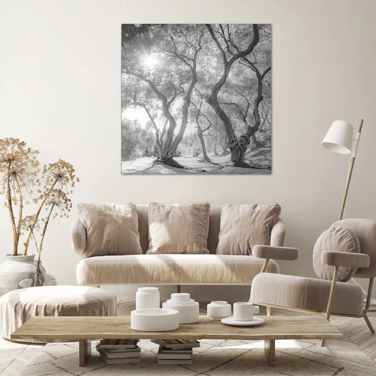 Quadro su tela - Stampe su Tela - Nell'orto degli ulivi - 40x40 cm