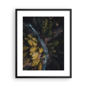 Poster in cornice nera - Sempre più veloce - 40x50 cm