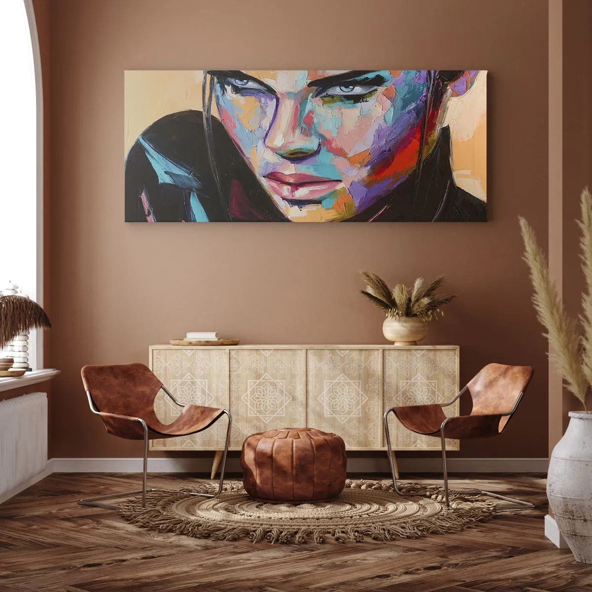 Quadro su tela - Stampe su Tela - Cuore selvatico - 100x40 cm