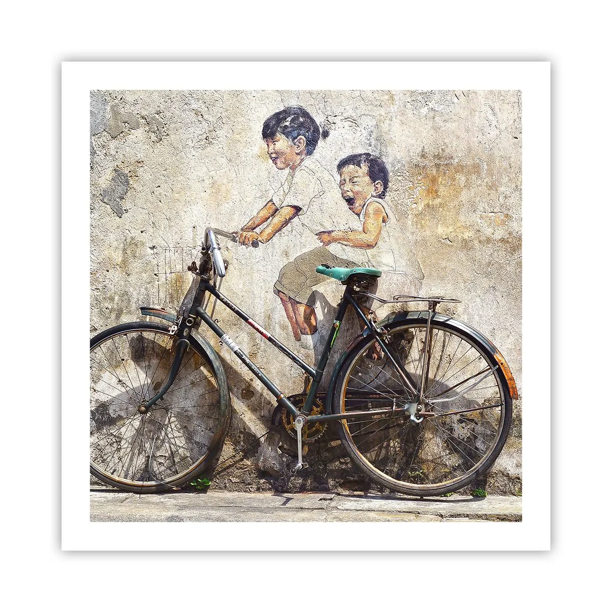 Poster - Vero o falso? - 60x60 cm