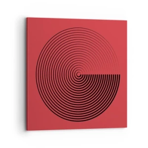 Quadro su tela - Stampe su Tela - Movimento circolare - 70x70 cm