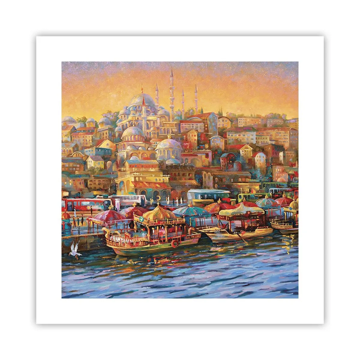 Poster - Racconto da Istanbul - 40x40 cm