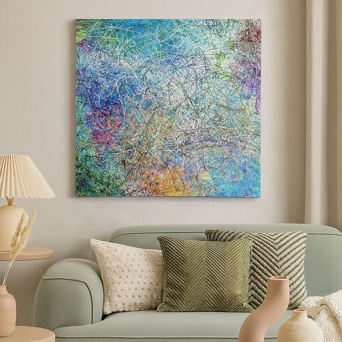 Quadro su tela - Stampe su Tela - Non è cosi semplice - 30x30 cm