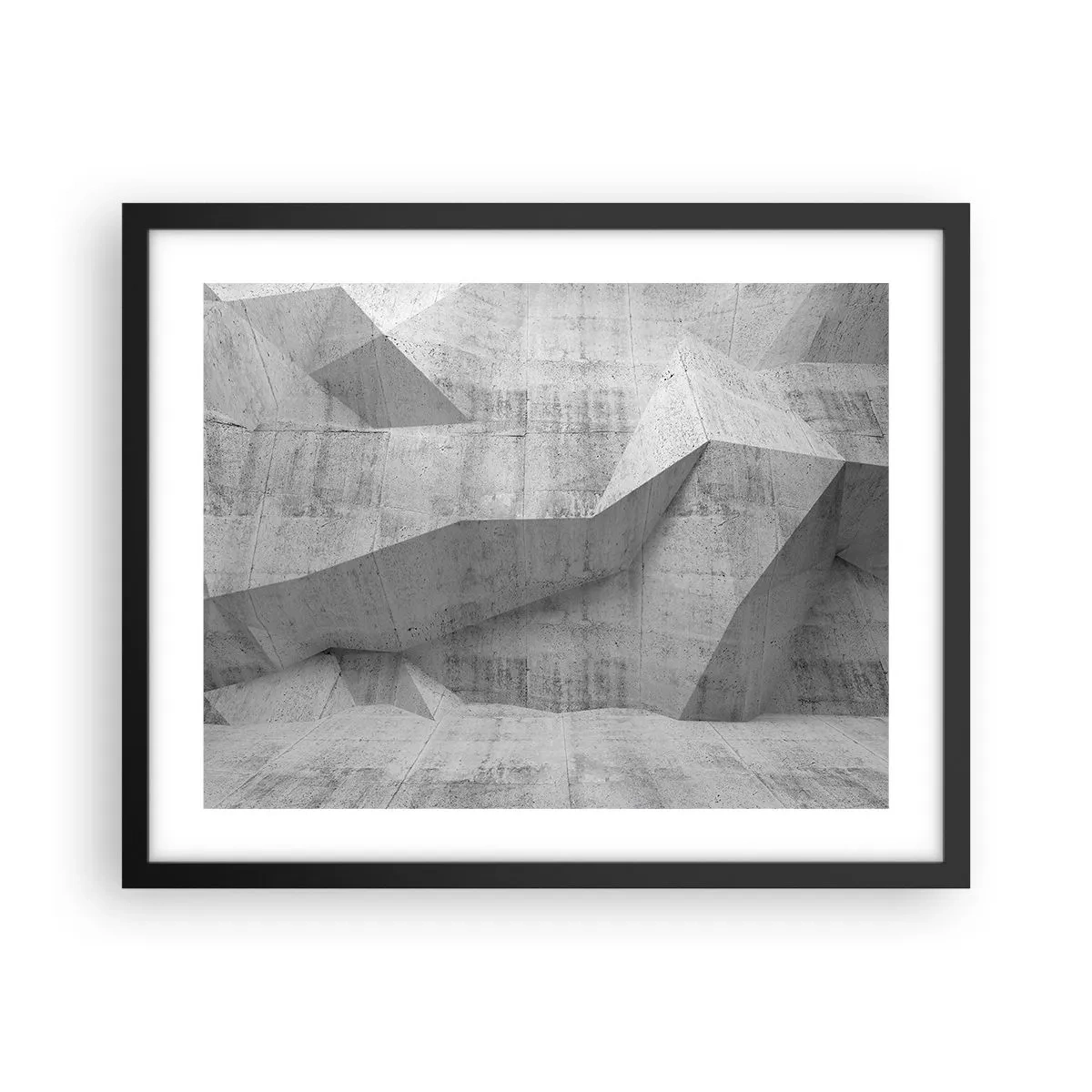 Poster in cornice nera - Una vera sfida - 50x40 cm