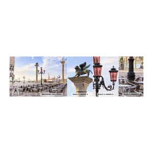 Campione Di Fotomurale Standard Eco - Venite a tavola - Architettura, Città, Venezia - 100x30 cm