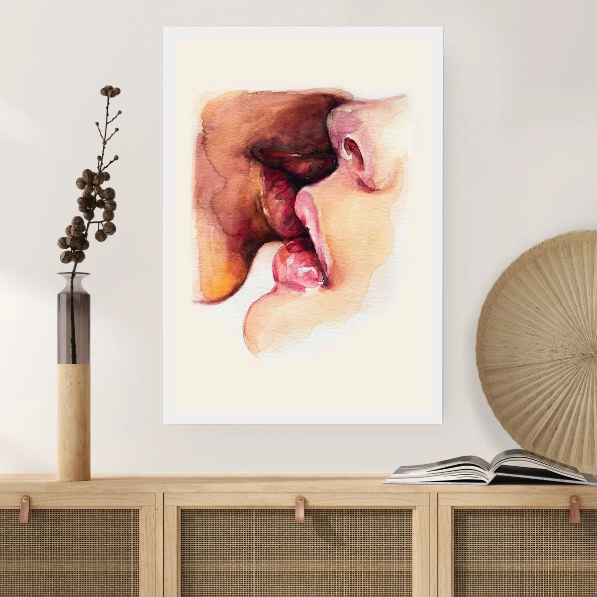 Poster - Come notte e giorno, terra e cielo - 61x91 cm