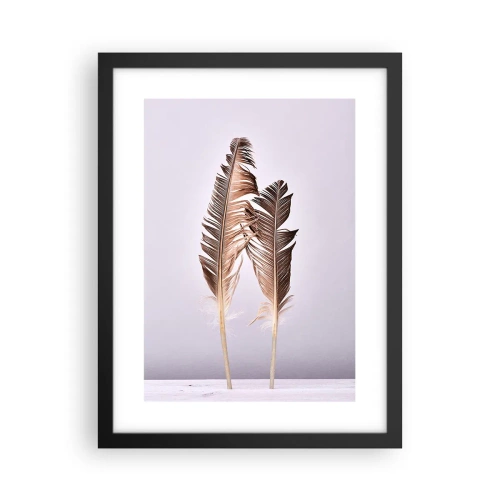 Poster in cornice nera - Contro il nulla - 30x40 cm