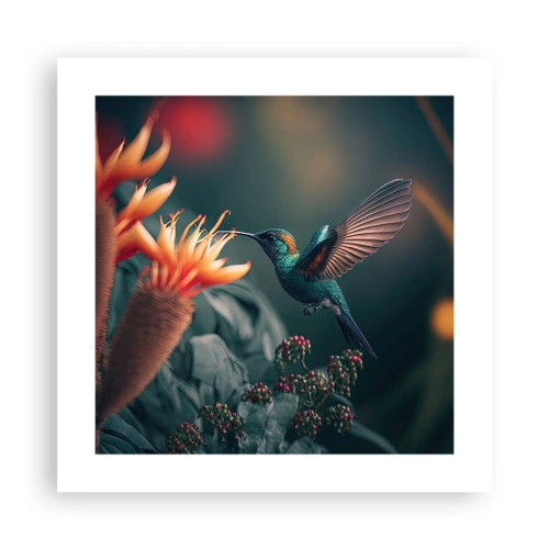 Poster - Una vita davvero a colori - 40x40 cm