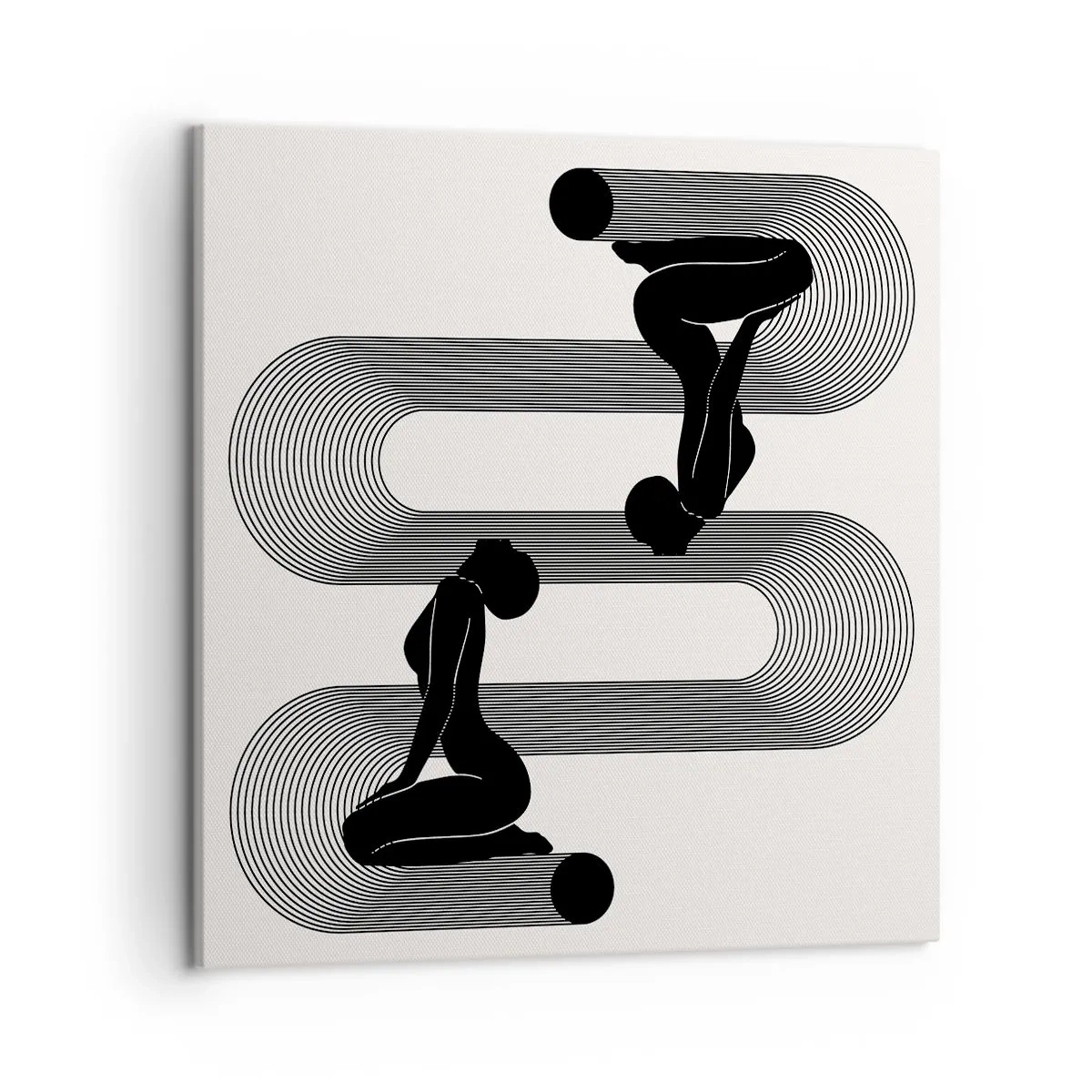 Quadro su tela - Stampe su Tela - Simmetria sensuale - 50x50 cm