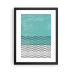 Poster in cornice nera - Composizione equilibrata - 30x40 cm