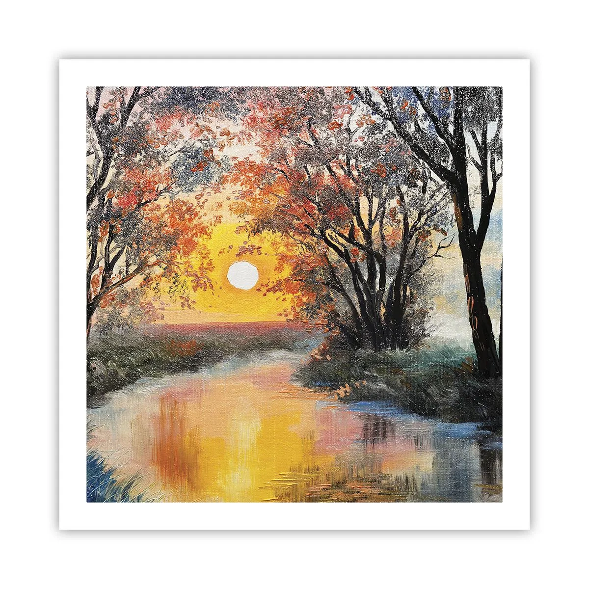 Poster - Atmosfera autunnale - 60x60 cm