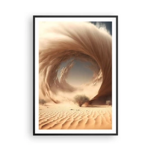 Poster in cornice nera - Il portale è aperto - 70x100 cm