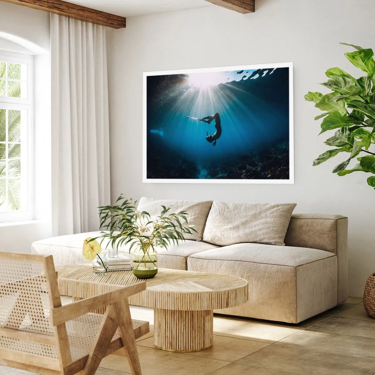 Poster - Danza subacquea - 40x30 cm