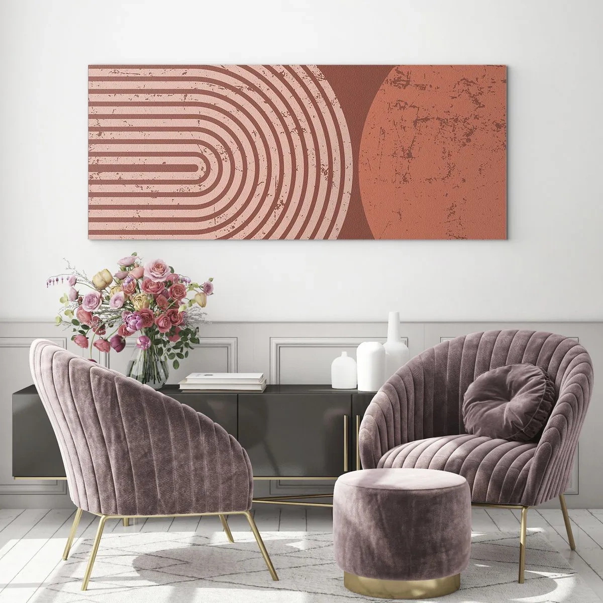 Quadro su vetro - Rapporti stretti - 90x30 cm