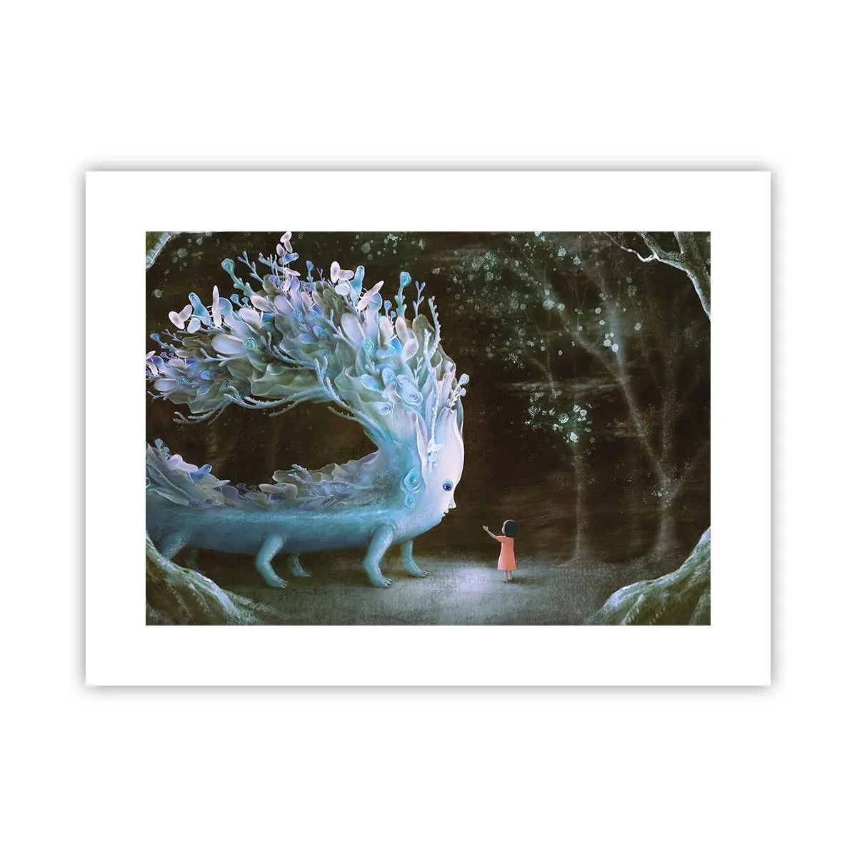 Poster - Incontro fantastico - 40x30 cm