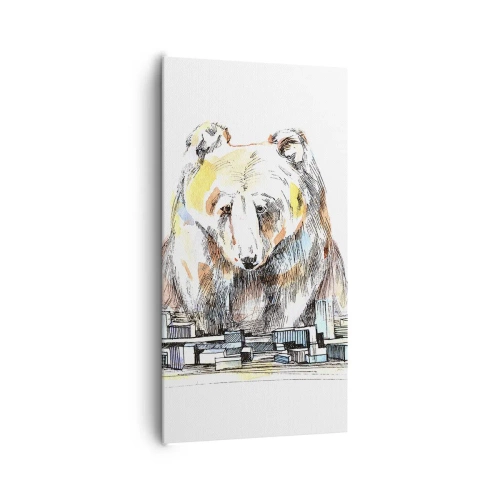 Quadro su tela - Stampe su Tela - Come si può vivere così? - 65x120 cm