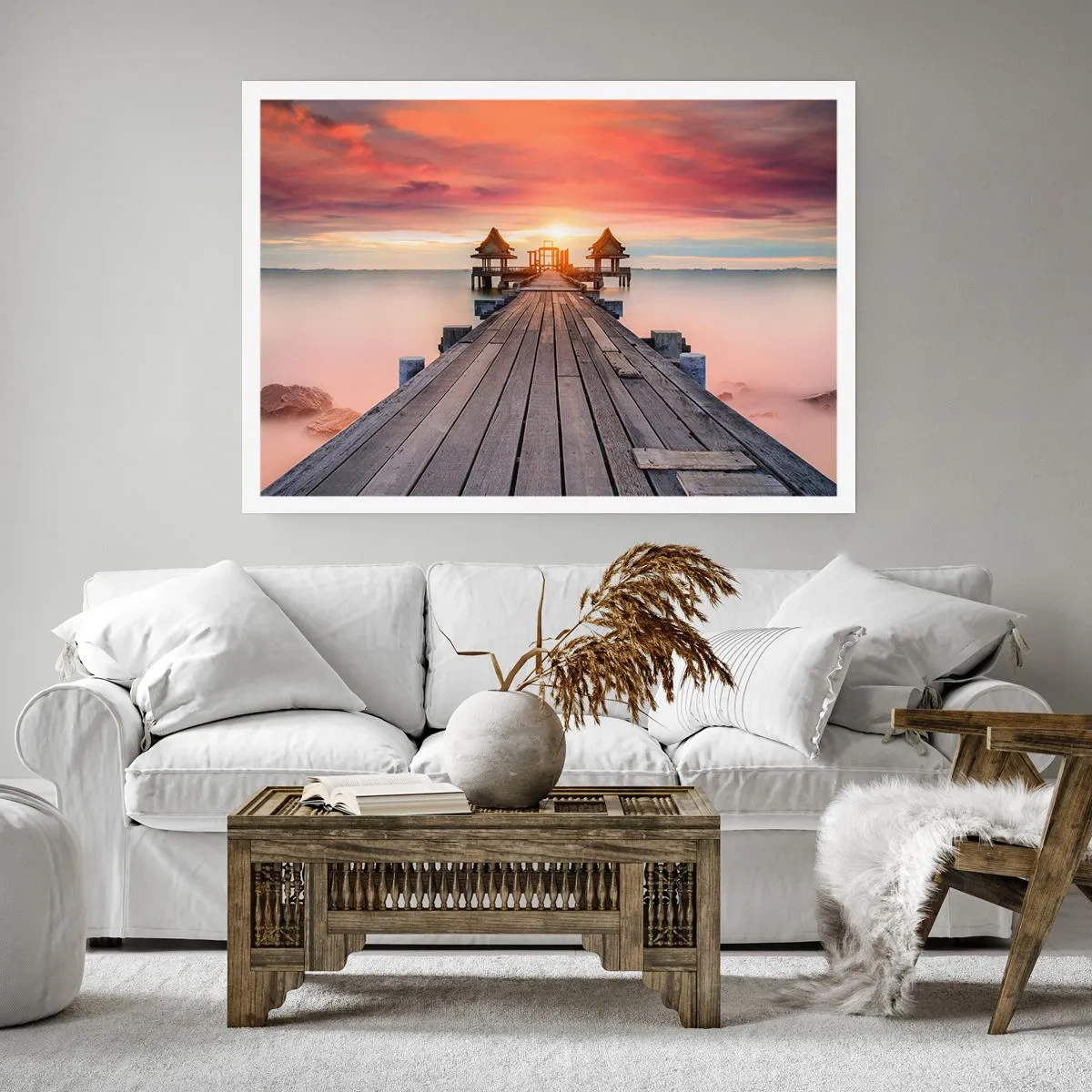 Poster - Tramonto d'oriente - 70x50 cm