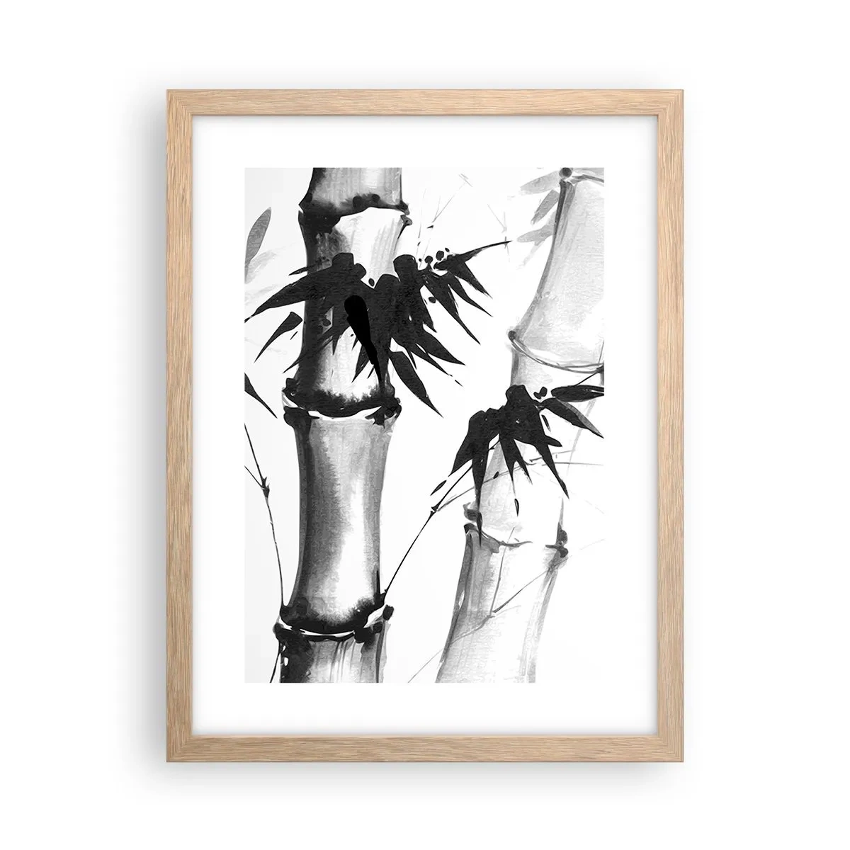 Poster in cornice rovere chiaro - Particolare d'oriente - 30x40 cm