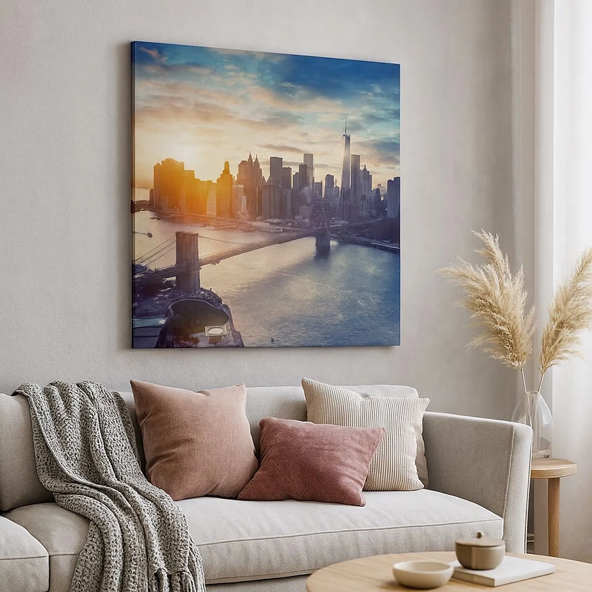 Quadro su tela - Stampe su Tela - Il monumento alla cultura dell'occidente - 30x30 cm