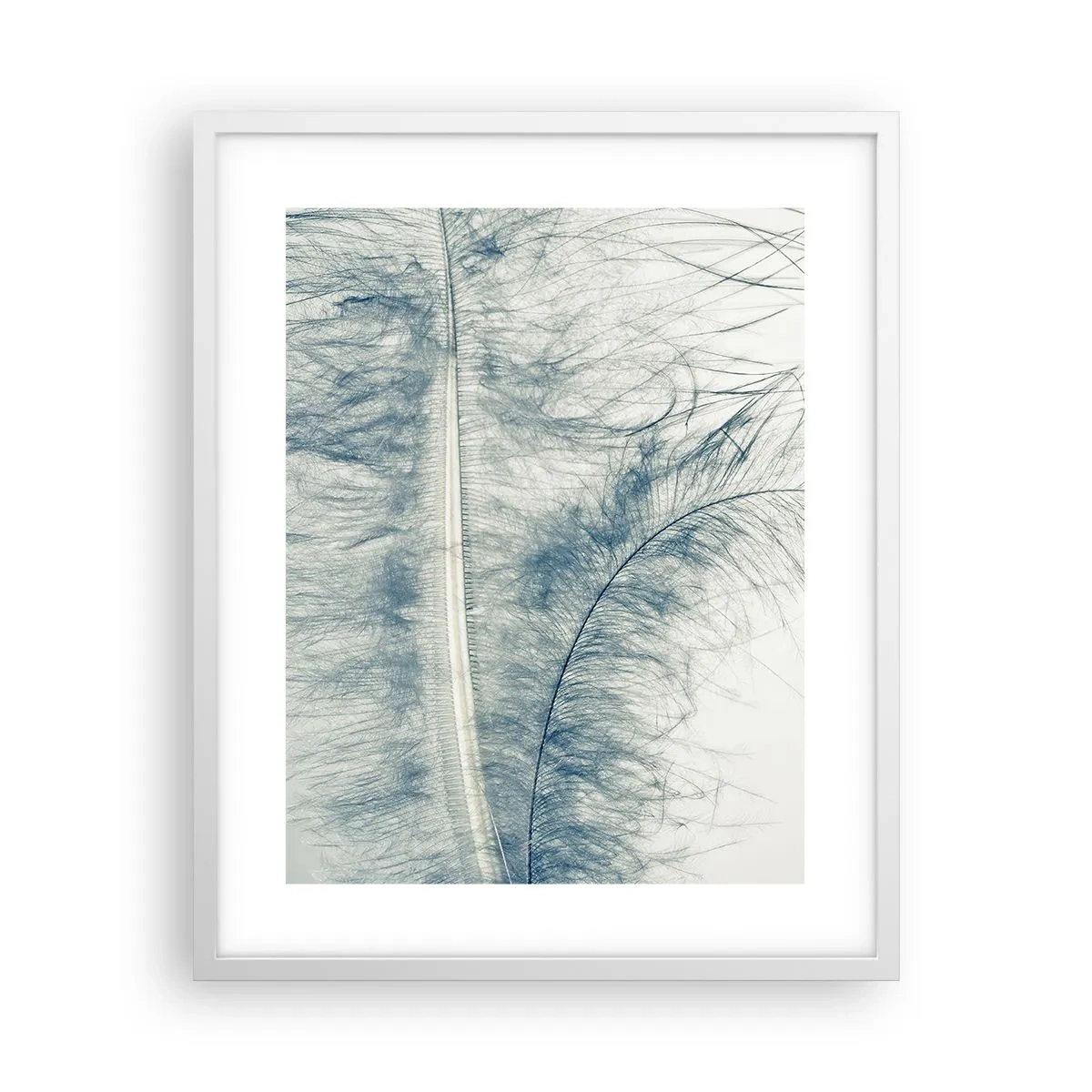 Poster in cornice bianca - Il sussurro della natura - 40x50 cm