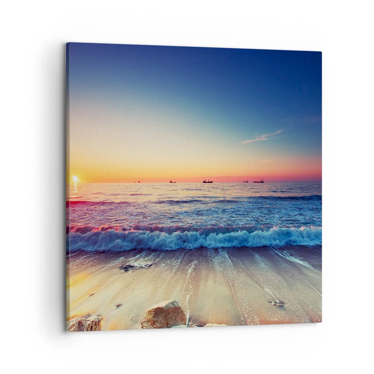 Quadro su tela - Stampe su Tela - Cosa c'è dietro l'orizzonte? - 50x50 cm