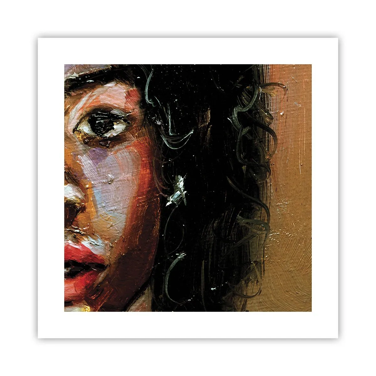 Poster - Oscurità e luce - 40x40 cm