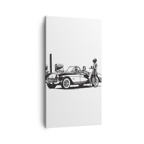 Quadro su tela - Stampe su Tela - Anni '60: l'America spensierata - 45x80 cm