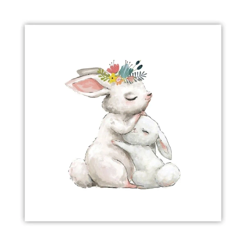 Poster - Da mamma si sta meglio - 40x40 cm