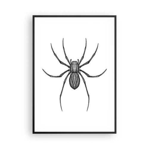 Poster in cornice nera - Precisione inquietante - 70x100 cm