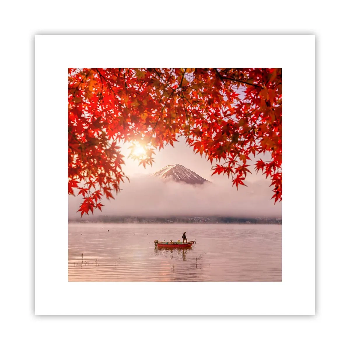 Poster - Nell'atmosfera del Giappone - 30x30 cm