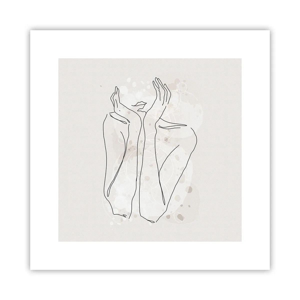 Poster - Attimo sognante - 30x30 cm