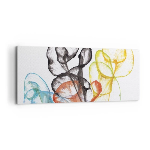 Quadro su tela - Stampe su Tela - Fiori con l'anima - 100x40 cm