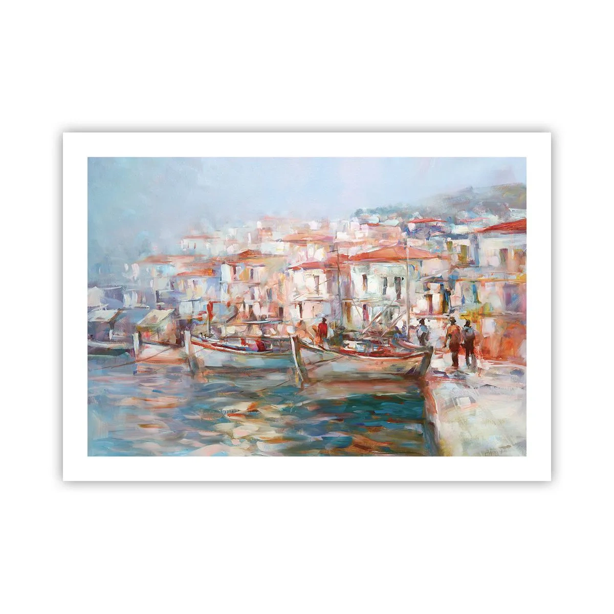 Poster - Vacanze in pastello - 70x50 cm