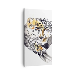 Quadro su tela - Stampe su Tela - Bellezza predatrice - 65x120 cm
