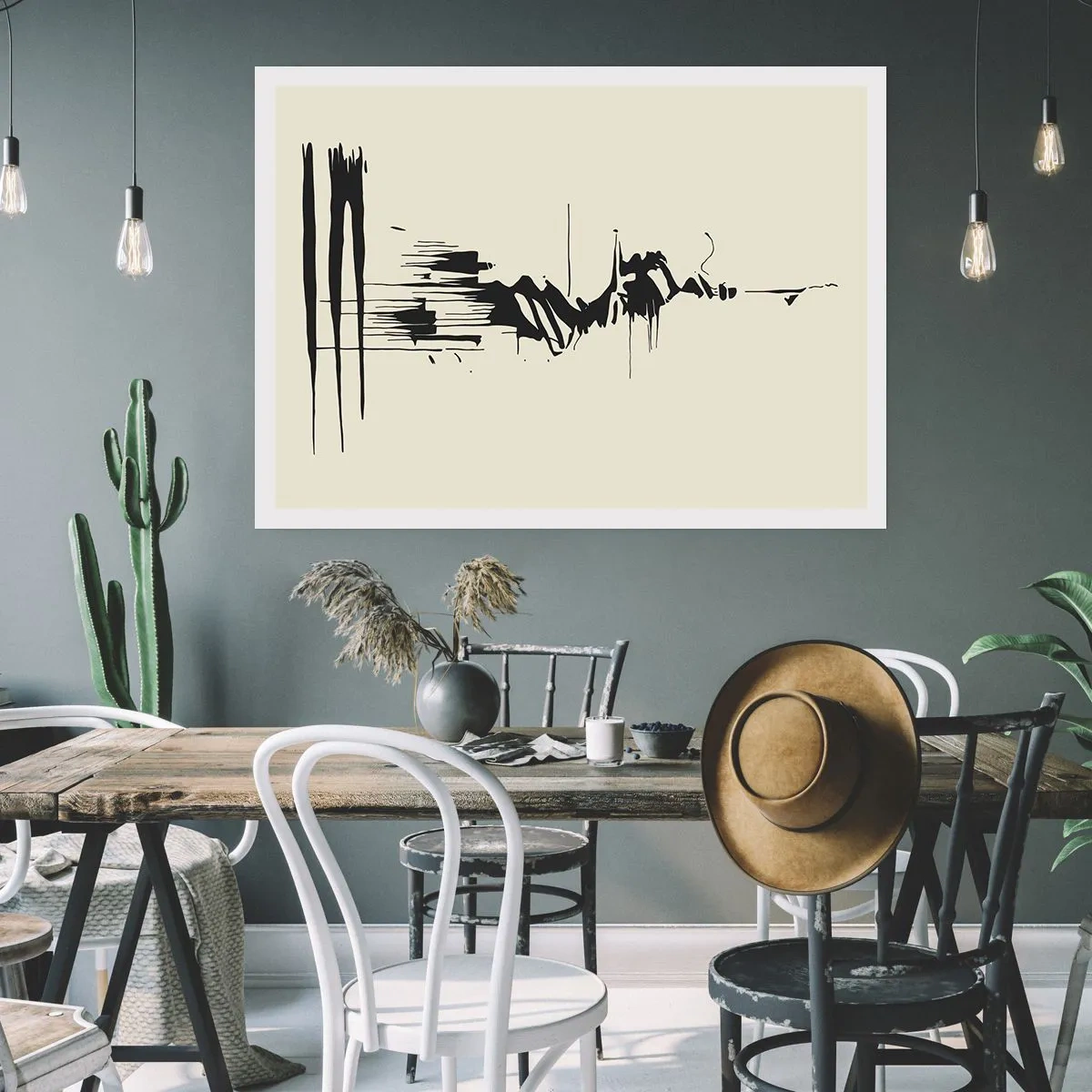 Poster - Astrazione frettolosa - 50x40 cm