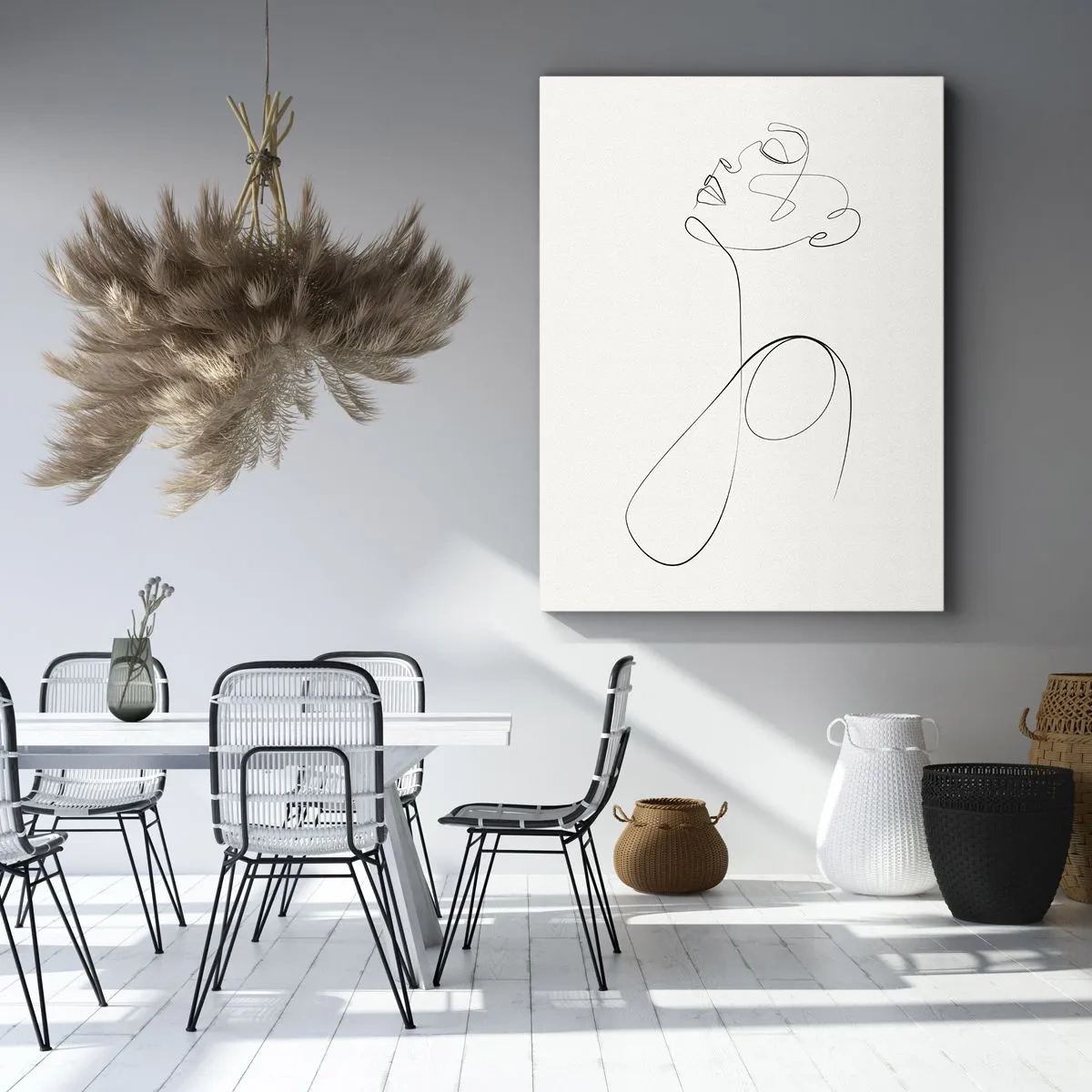 Quadro su tela - Stampe su Tela - Avvolta nei sogni - 55x100 cm